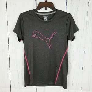 Puma | Pink and gray tee